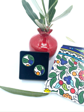 Håndlavede øreringe, 16 mm