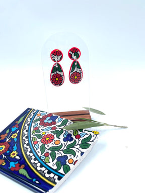 Håndlavede øreringe