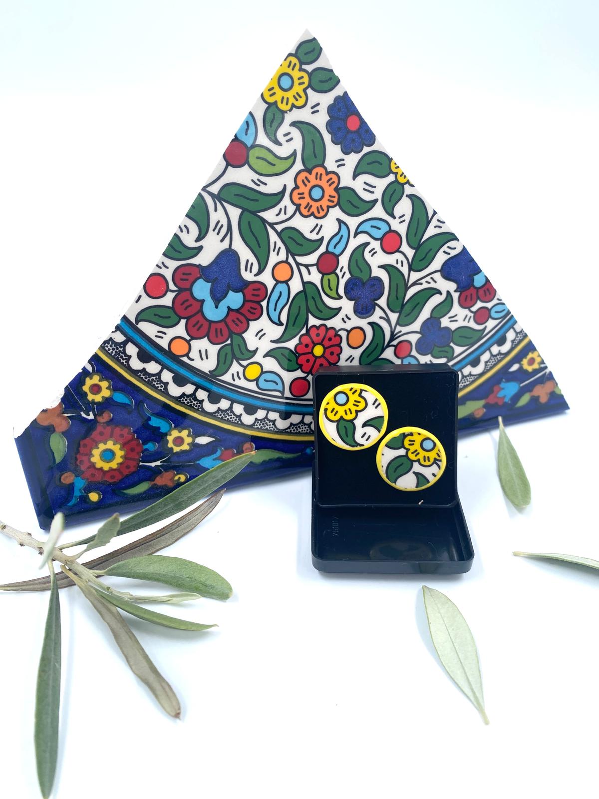 Håndlavede øreringe, 19 mm