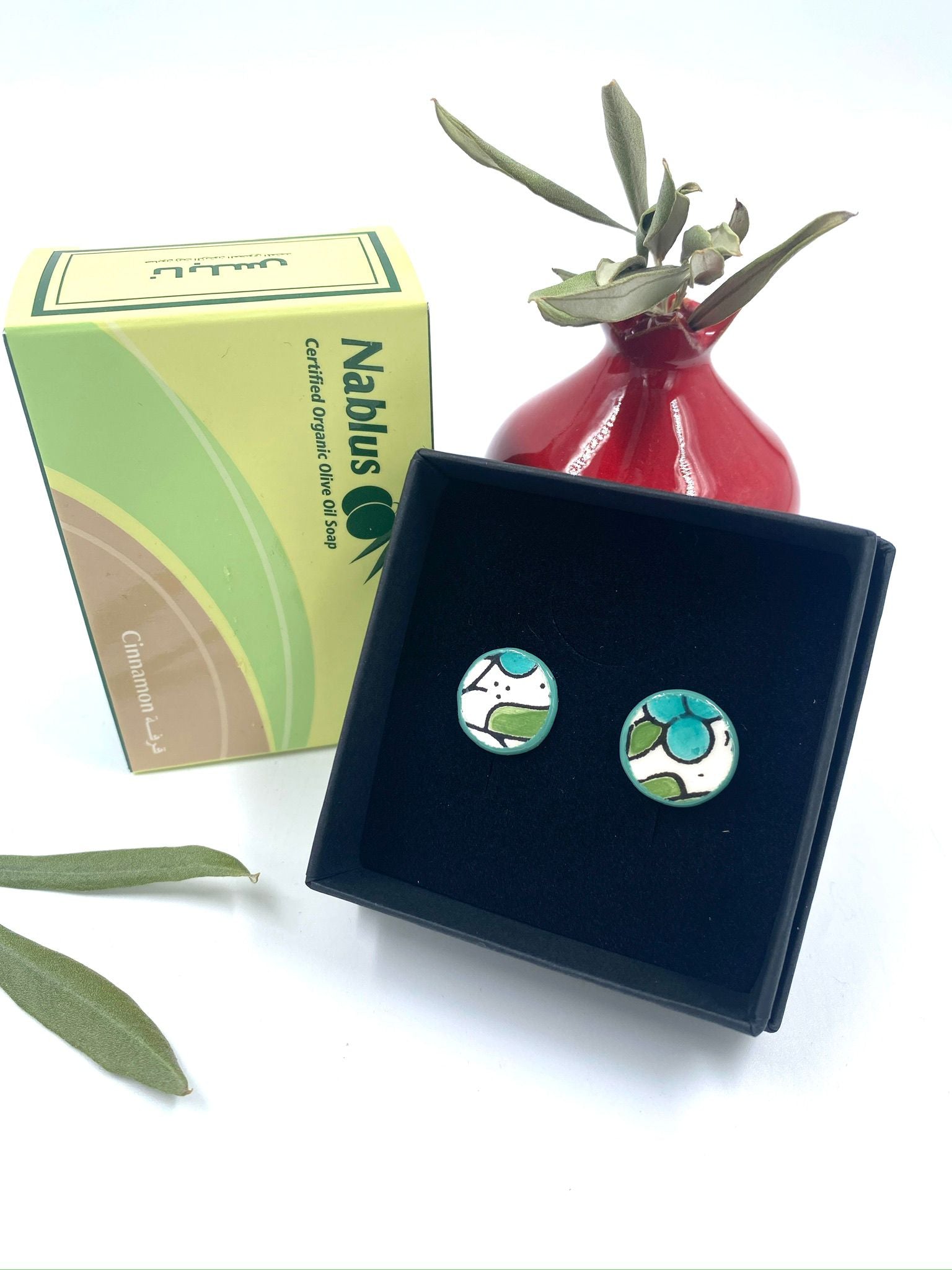 Håndlavede øreringe, 16 mm