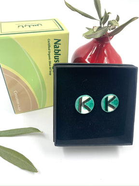 Håndlavede øreringe, 16 mm