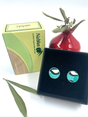 Håndlavede øreringe, 16 mm