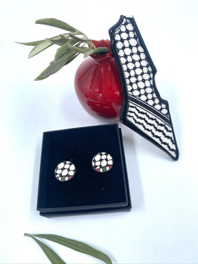 Håndlavede øreringe, 19 mm