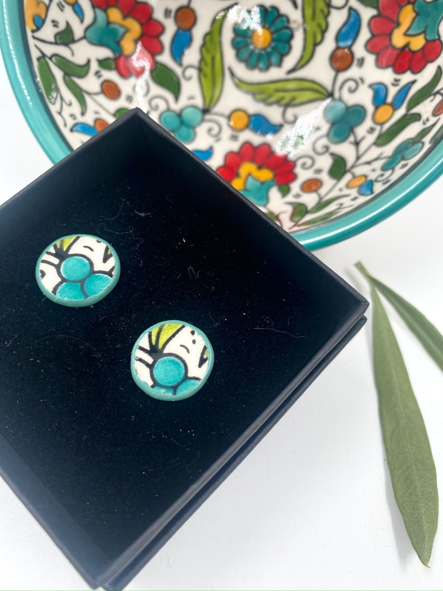 Håndlavede øreringe, 16 mm