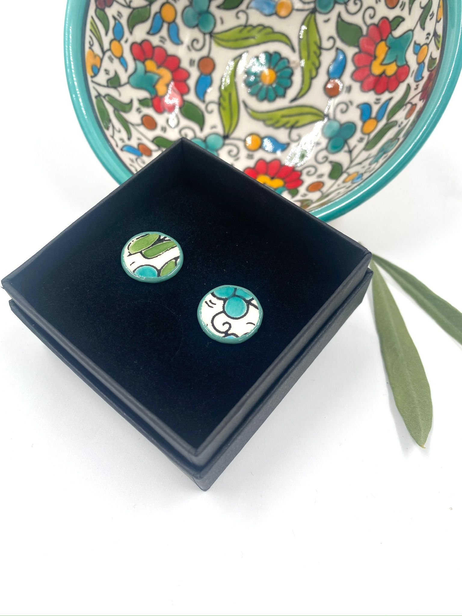 Håndlavede øreringe, 16 mm