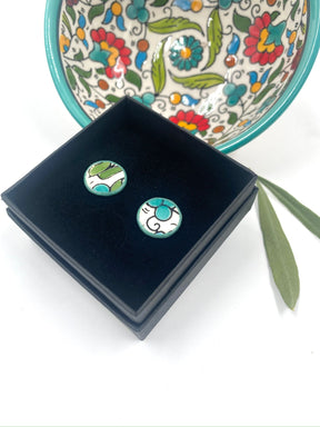 Håndlavede øreringe, 16 mm