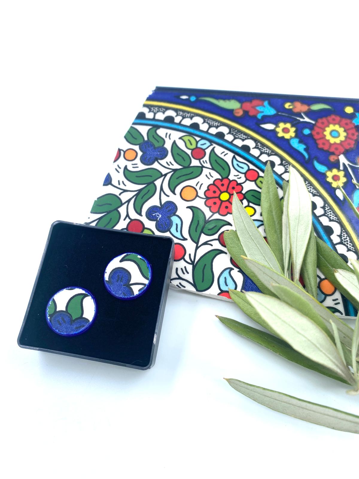 Håndlavede øreringe, 16 mm