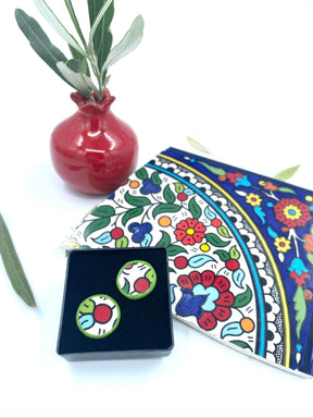 Håndlavede øreringe, 19 mm