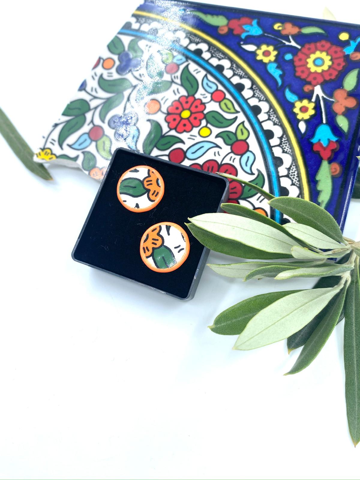 Håndlavede øreringe, 19 mm