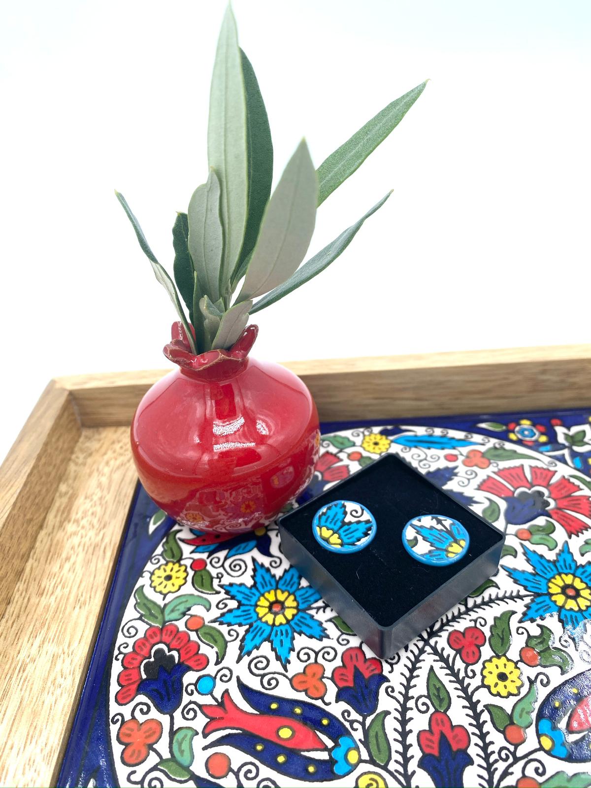 Håndlavede øreringe, 19 mm